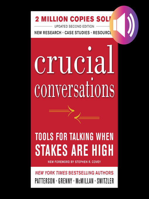 Title details for Crucial Conversations by Kerry Patterson - Wait list